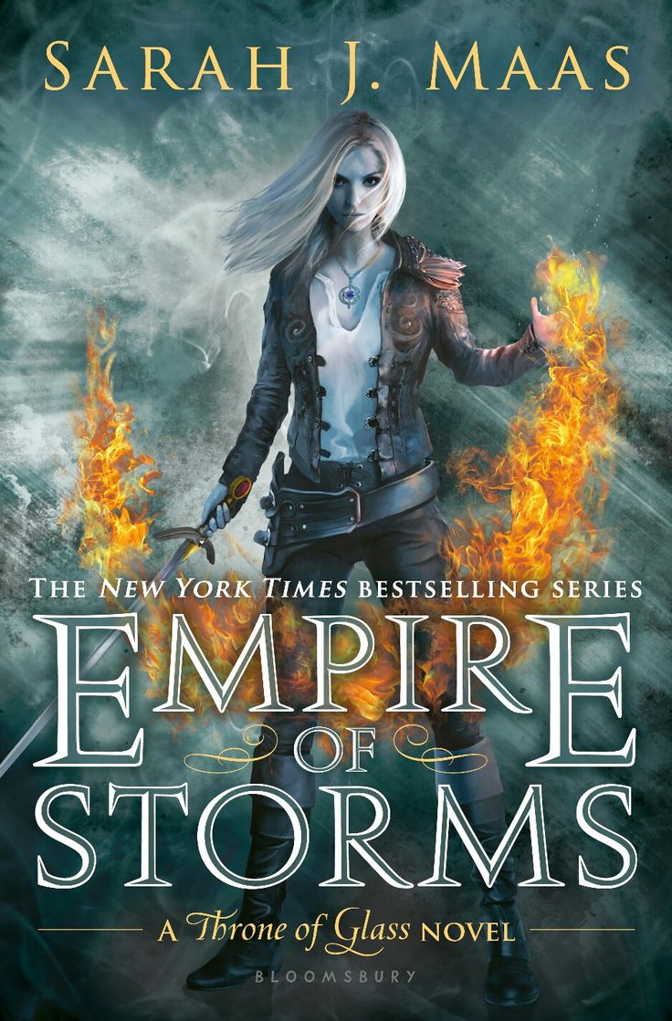 Empire of Storms by Sarah J. Maas.